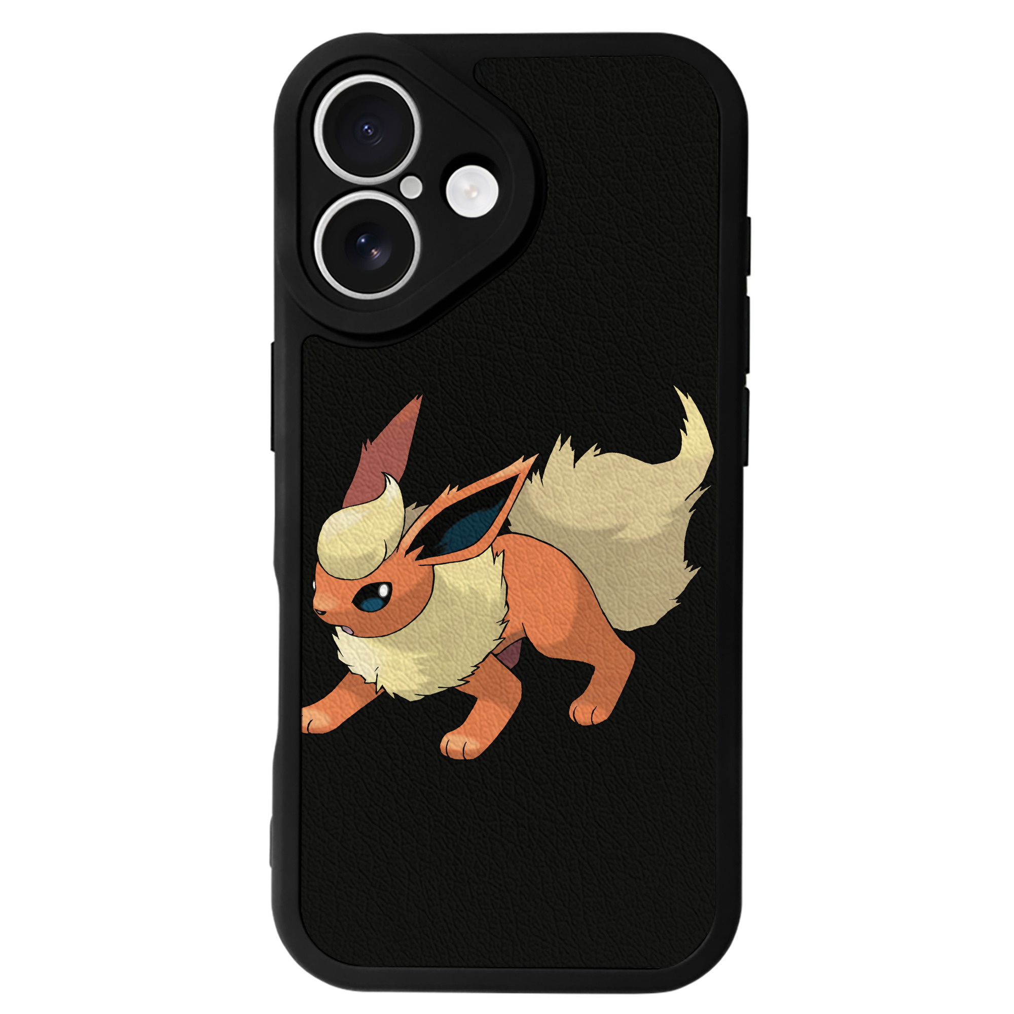 （画像用） ポケットモンスター Pokémon 【iPhone 16シリーズ対応】シリコンスマホケース（レザー調） 材質：シリコン